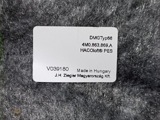Шумоизоляция тоннеля., ориг. номер 4M0863869A, Audi Q7 4M 2019-2024