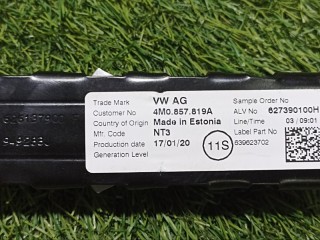 Регулятор ремня безопасности, ориг. номер 4M0857819A, Audi Q7 4M 2019-2024
