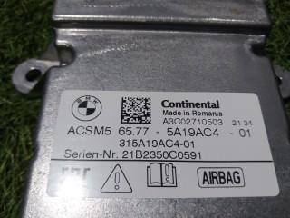 Блок управления airbag, ориг. номер 65775A19AC4, BMW 5 G30 LCI G30 Lci