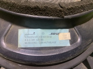 Динамик Bose, ориг. номер A2098200002, Mercedes-Benz CLK 500 w209 2002-2005