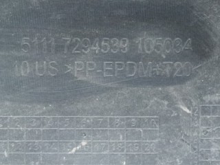 Воздухосборник передний левый, ориг. номер 51117294539, BMW X5 M 50D F15 2013-2018
