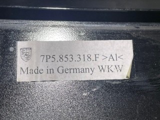 Накладка стойки двери передняя правая, ориг. номер 7P5853318F, Porsche Cayenne GTS 958 2010-2014
