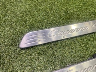 Накладки на порог, ориг. номер 958555467036M7, Porsche Cayenne GTS 958 2010-2014