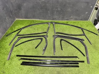 Комплект черных молдингов, ориг. номер 9Y0839431, Porsche Cayenne E3 9Y 2014-2018