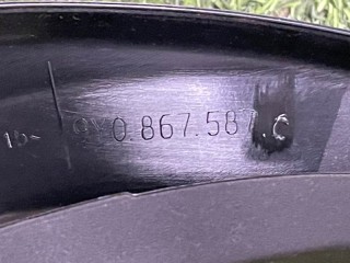 Рамка стекла двери передняя левая, ориг. номер 9Y0867587C, Porsche Cayenne E3 9Y 959 2017-2023