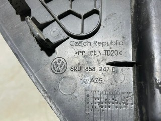 Накладка торпедо левая, ориг. номер 6RU858247D, Volkswagen Polo 5 2009-2014