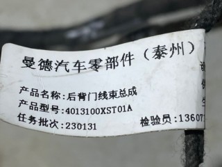 Проводка двери багажника, ориг. номер 4013100XST01A, haval jolion 2021-2024