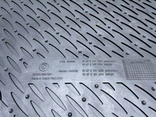 Коврики салона, ориг. номер 51470306036, BMW X3 E83 2003-2006