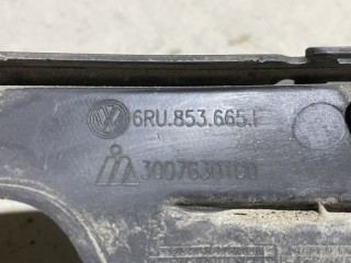 Накладка противотуманной фары левая, ориг. номер 6RU853665F, Volkswagen Polo 5 2009-2014