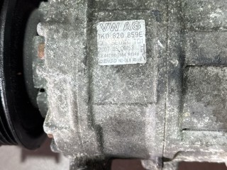 компрессор кондиционера, ориг. номер BUD, BCA, DENSO, BSX, 1K0820859M, 1K0820859E, Skoda Octavia 2 2004-2009