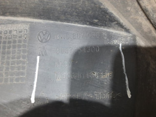 Юбка задняя, ориг. номер 6N5807568B9B9, Volkswagen Polo 6 2017-2021