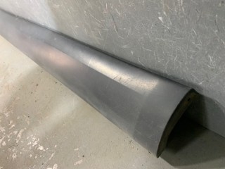 Накладка на порог (наружная), ориг. номер 5L0853855C9B9, Skoda Yeti 2009-2014
