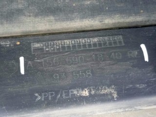 Накладка на порог (наружная), ориг. номер A1566981054, Mercedes-Benz GLA-Class X156 2013-2017
