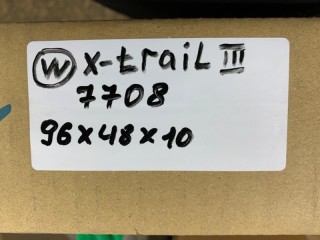 Накладка переднего крыла левого, ориг. номер 638614CE1A, Nissan X-Trail T32 2013-2019