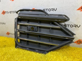 Решетка в бампер левая, ориг. номер 760853661CRYP, Volkswagen Touareg CR 2018-2023