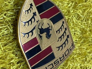Эмблема, ориг. номер 9P1853601, Porsche Cayenne 2 2007-2010