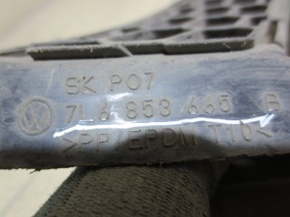 Решетка в бампер левая, ориг. номер 7L6853665B, Volkswagen Touareg GP