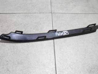 Накладка переднего бампера правая, ориг. номер 6RF853234A, Volkswagen Polo SED