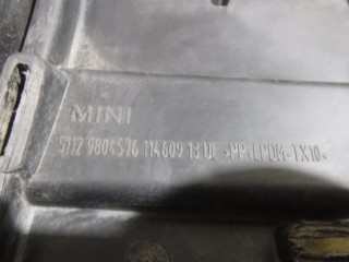 Накладка заднего бампера под номер, ориг. номер 51129804576, Mini Countryman R60 2010-2016