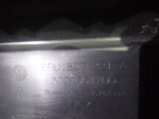 Бампер передний, ориг. номер 6RU807221AGRU, Volkswagen Polo SED