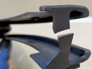 Рамка указателя поворота правая, ориг. номер 3C0807718CGRU, Volkswagen Passat B6 2005-2010