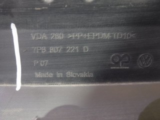Бампер передний, ориг. номер 7P6807221DGRU, Volkswagen Touareg NF