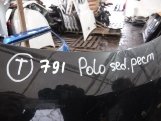 Бампер передний, ориг. номер 6RU807221AGRU, Volkswagen Polo SED
