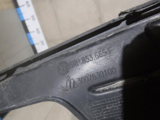 Решетка в бампер левая, ориг. номер 6RU853665, Volkswagen Polo SED
