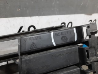 Решетка в бампер центральная, ориг. номер 6RU853677C9B9, Volkswagen Polo SED
