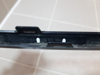Молдинг переднего бампера центральный, ориг. номер 6RF853101A, Volkswagen ­Polo Sed