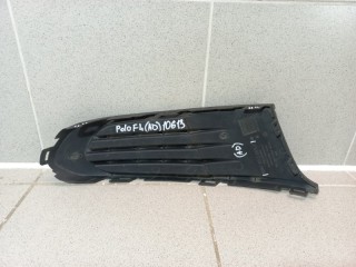 Решетка в бампер левая, ориг. номер 6RU853665C, Volkswagen Polo Sed