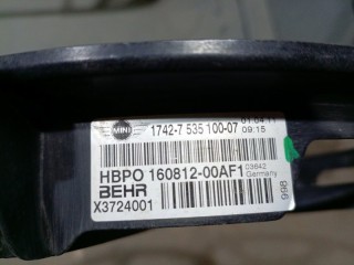 Кожух вентилятора, ориг. номер 17427535100, Mini Clubman R55 2007-2010