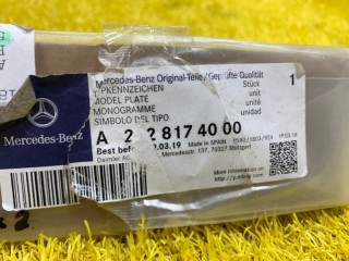 Эмблема, ориг. номер A2928174000, Mercedes-Benz GLE-Class C292 2015-2018