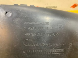 Воздуховод бампера правый, ориг. номер A2138858606, Mercedes-Benz E-Class W213 2016-2021