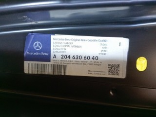 Лонжерон передний правый, ориг. номер A2046306040, Mercedes-Benz C-class W204 2007-2011