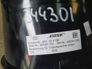 динамик двери задней, ориг. номер 4F0035415B, Audi Q7 2009-2015