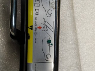 домкрат, ориг. номер 7P0011031E, Volkswagen Touareg 2 2010-2014