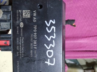 Блок управления фаркопа, ориг. номер 7P0907383F, Volkswagen Touareg 2 поколение 2010-2014