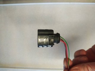 разъем (фишка) проводки, ориг. номер 8K0973703, Volkswagen Touareg 2 поколение 2010-2014