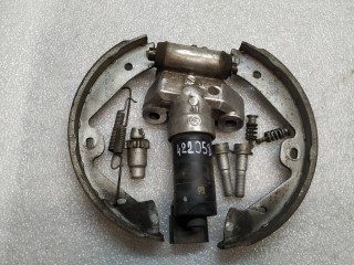 механизм ручника, ориг. номер 7P0609615, Volkswagen Touareg 2 поколение 2010-2014