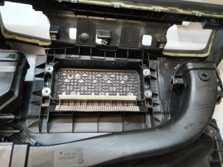 панель передняя салона (торпедо), ориг. номер 7P1857001G, Volkswagen Touareg 2 поколение 2010-2014