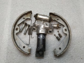 механизм ручника, ориг. номер 7P0609615, Volkswagen Touareg 2 поколение [рестайлинг] 2014-2018