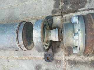 карданный вал задний, ориг. номер 7H0521101, 7H3521102A, Volkswagen Multivan T5 2003-2009