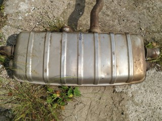 глушитель, ориг. номер 7P6253609, Volkswagen Touareg 2 поколение 2010-2014