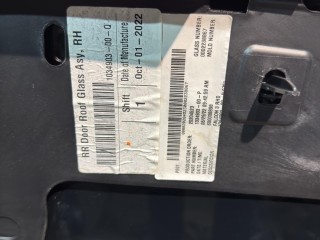 стекло двери задней правой, ориг. номер 103490300, Tesla Model X 2015-2021