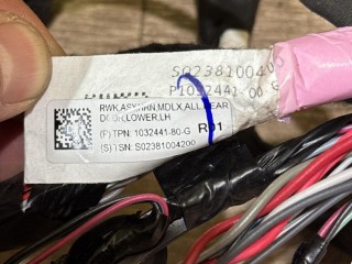 Дверная проводка задней левой, ориг. номер 103244180G, 103244180, Tesla Model X 2015-2021