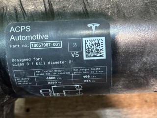 прицепное устройство (фаркоп), ориг. номер 10057987, Tesla Model X 2015-2021