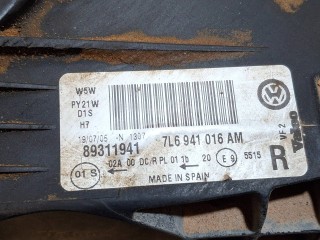 фара правая, ориг. номер 7L6941018BN, Volkswagen Touareg 1 поколение 2002-2007