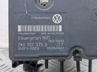 блок ABS, ориг. номер 2K0907379B, Volkswagen Caddy 3 поколение 2004-2010