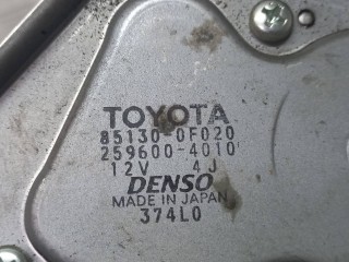 моторчик заднего стеклоочистителя (дворника), ориг. номер 2596004010, Toyota Corolla Verso 2 поколение AR10 2004-2007